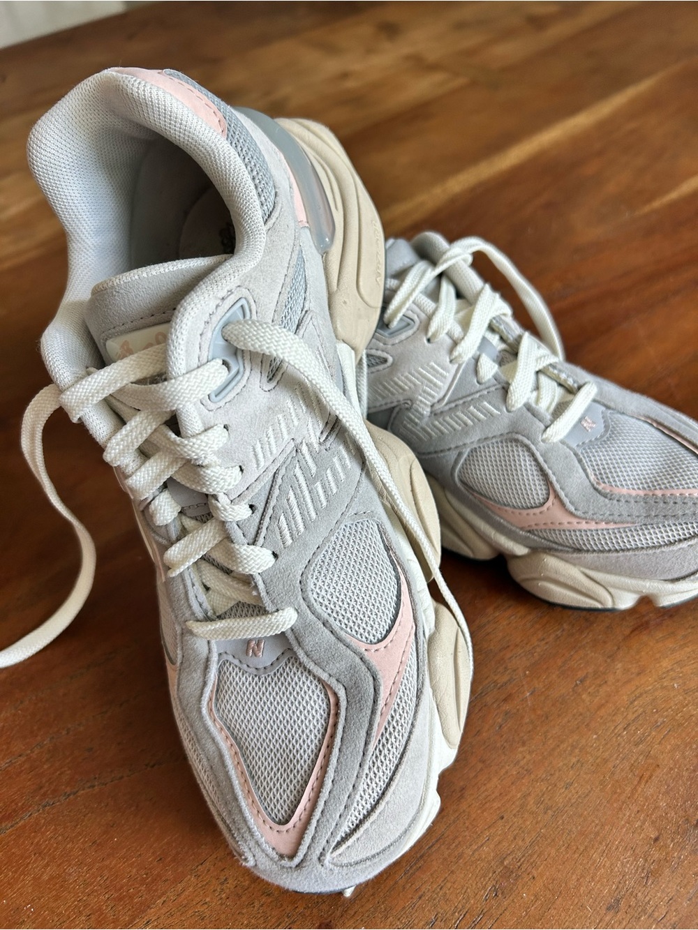 New Balance 9060 Grey Pink GC9060EL Women's Size 37.5